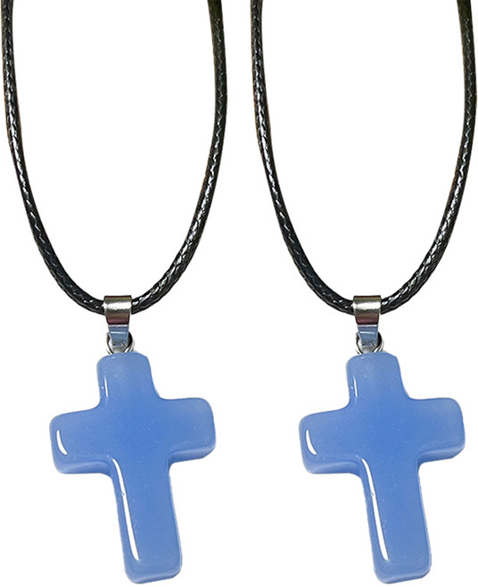 미소로운 십자가 목걸이, STYLE 34, 2개