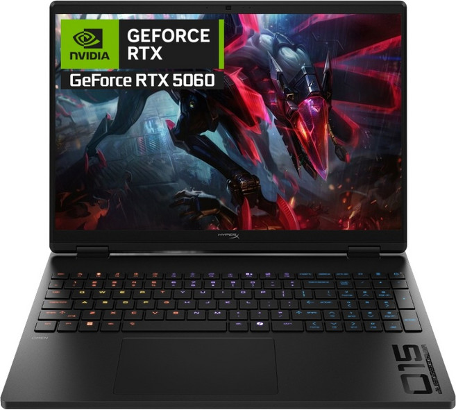 HP 2026 오멘 15 코어i5 인텔 14세대 지포스 RTX 5060, Shadow Black, 1TB, 32GB, Free DOS, 15-ga0033TX
