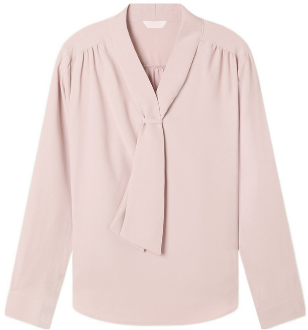 Roem 女款基本款固定領結襯衫