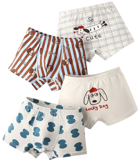 아이뿜 아동용 큐트 퍼피 드로즈 4종 세트 C115