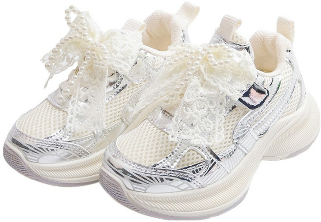 풋풋 엘리제 펄 레이스 스니커즈