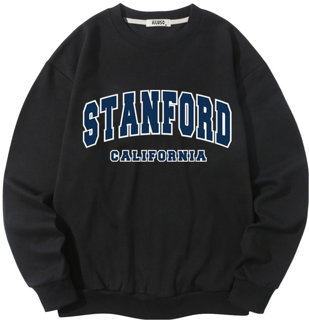 일루소 남녀공용 소프트 특양면 스탠포드 맨투맨