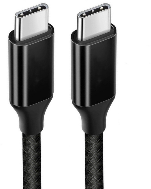 Songwin 尚之宇 E-MARKER 100W Type-C Gen2快充線 TC-TEG-03, 120cm, 黑色, 1條