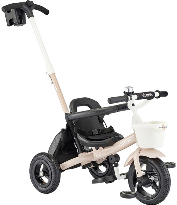 삼천리자전거 2026년식 비타민트라이크 세발자전거, 베이지, 1개