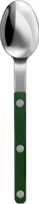 바겐슈타이거 셀레스트 벨루어 커트러리 디저트스푼, 올리브그린, 1개