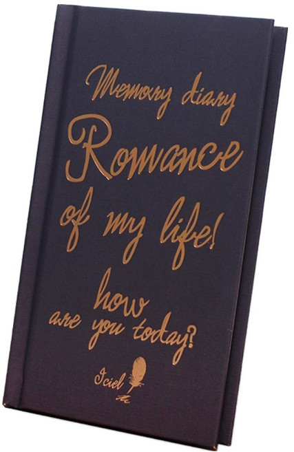 Iciel design Routine Habit 精裝日誌 HOW ARE YOU TODAY 內頁韓文款, 海軍藍, 1個