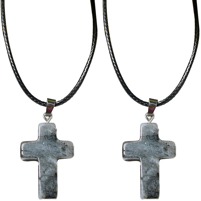 미소로운 십자가 목걸이, STYLE 7, 2개