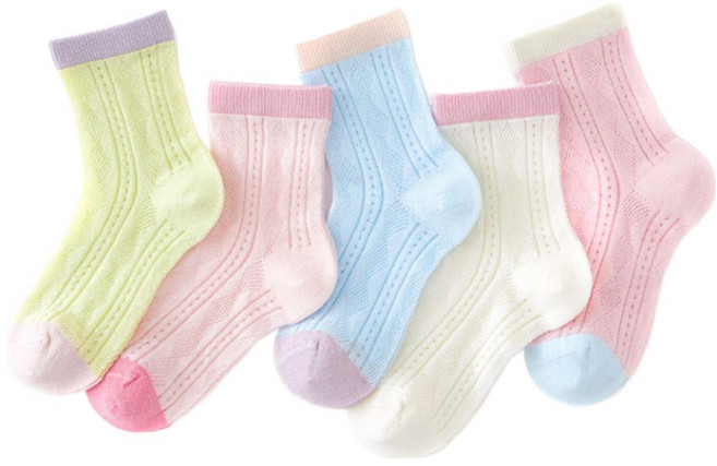 아이뿜 위즈덤 라인 메쉬 양말 5켤레 세트 JJ06