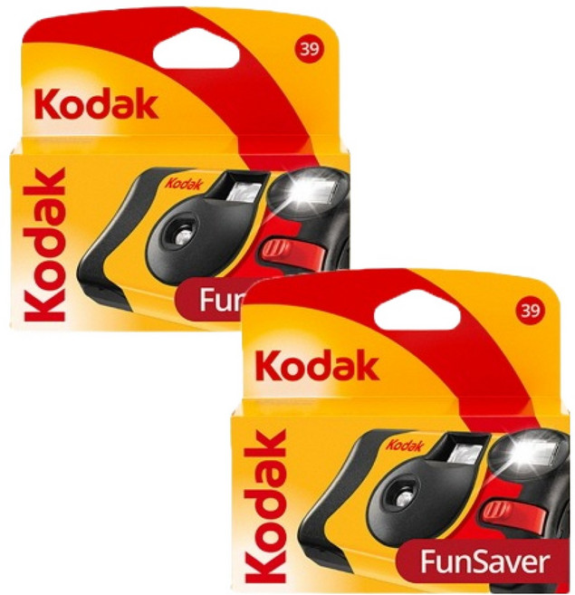 KODAK 柯達 一次性相機, 2個, Fun Saver 39