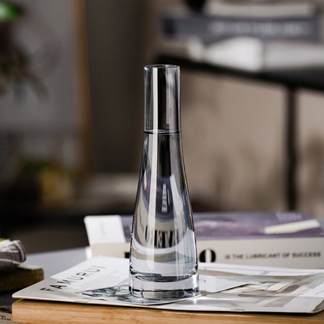 선빛 에리안 슬림 유리 화병, 그레이