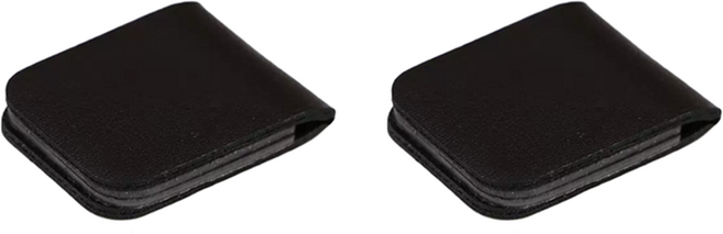 미소로운 자석 북마크 8 x 3 cm, 블랙, 2개