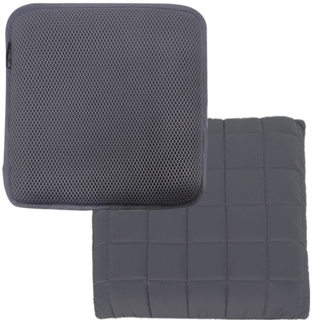 바디연구소 집중방석 + 프리미엄 논알러지 커버 세트