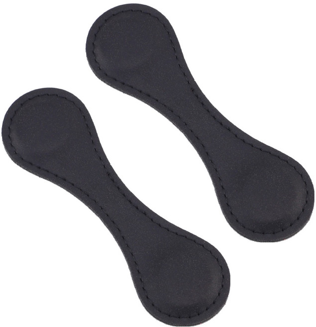 미소로운 마그네틱 북마크 10 x 3 cm, 블랙, 2개