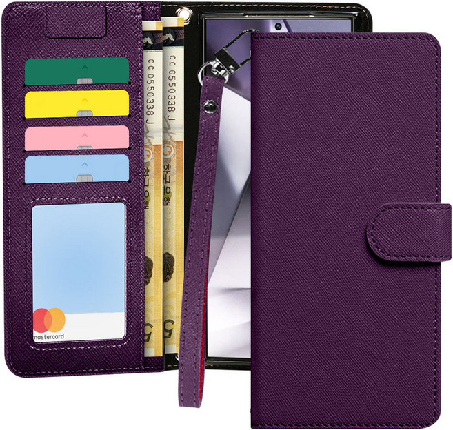 아이엔픽 사올린 소가죽 지갑 다이어리 휴대폰 케이스