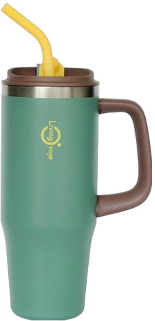 리빙오보제 쿨 크래프트 투웨이 시그니처 텀블러, 1개, 1L, green