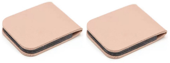 미소로운 자석 북마크 8 x 3 cm, 핑크, 2개