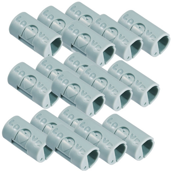 아케이바이 고급형 매트리스 시트 고정 클립 18p, 블루