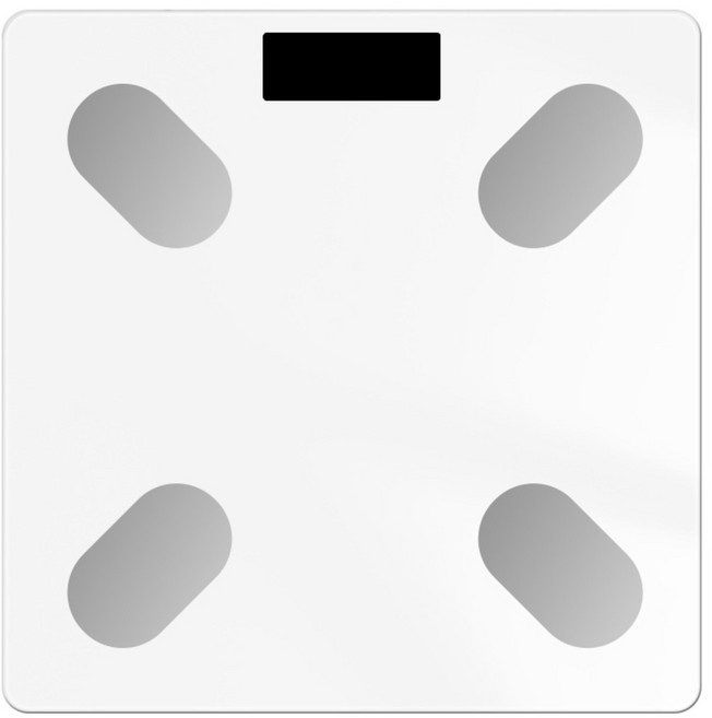 UTA 智能藍牙體脂計, 經典白, 1個, A3