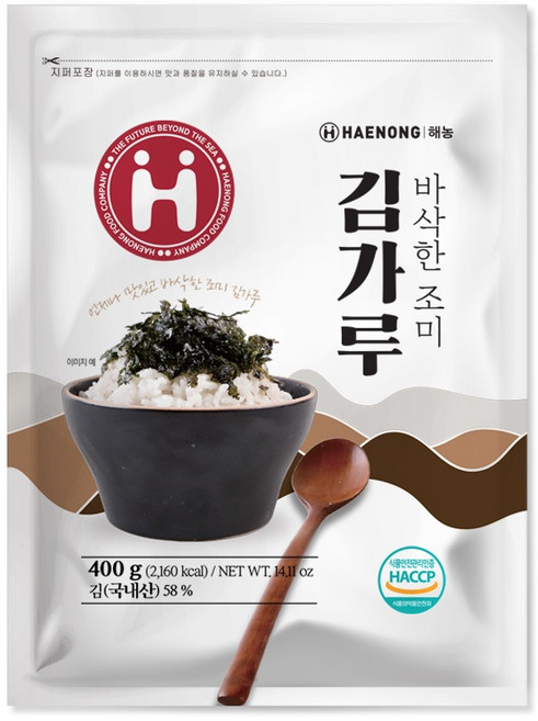 해농 바삭한 조미 김가루, 400g, 1개