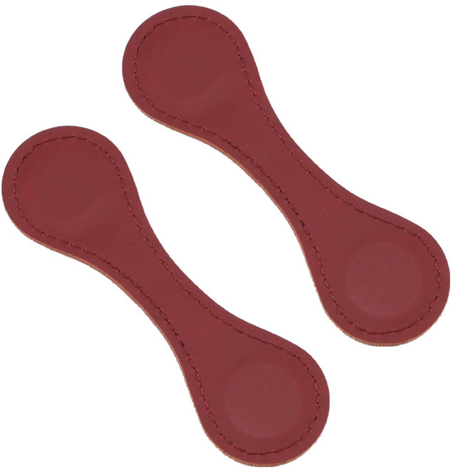 미소로운 마그네틱 북마크 10 x 3 cm, 레드, 2개