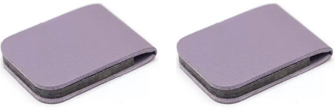 미소로운 자석 북마크 8 x 3 cm, 퍼플, 2개