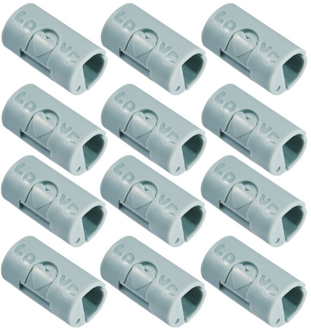 아케이바이 고급형 매트리스 시트 고정 클립 12p, 블루