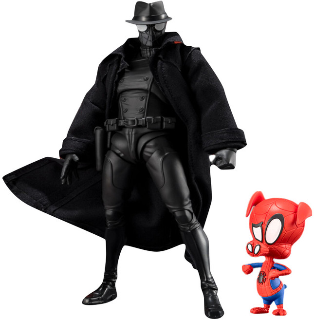 BANDAI S.H.Figuarts SHF 蜘蛛人 穿越新宇宙 暗影蜘蛛人&豬豬人 可動完成品, 1個