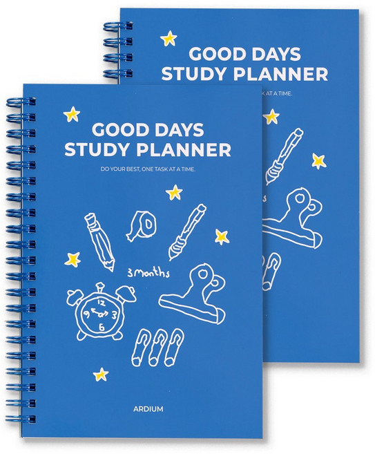 아르디움 굿데이즈 스터디 플래너, 블루, 2개