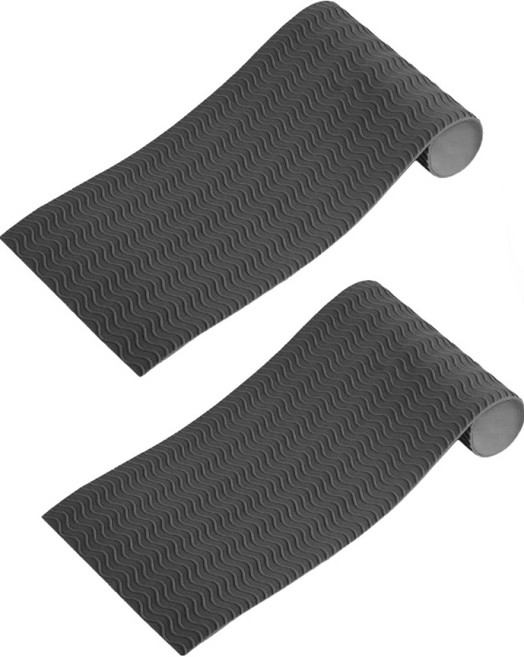 고씨네 풋컨트롤 잘라쓰는 밑창바닥 신발 구두 미끄럼방지 패드 2p 세트, 블랙, 1세트