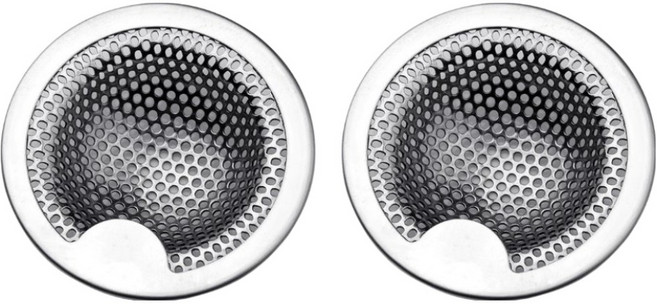 모던모어 욕조 배수구 머리카락 거름망 2p, 실버
