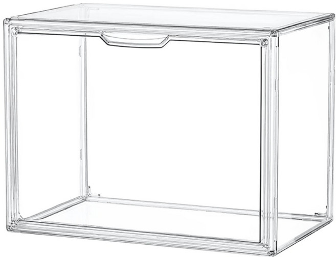 모더너리 다용도 보관 피큐어 장식장 투명 박스형 쇼케이스, 2개