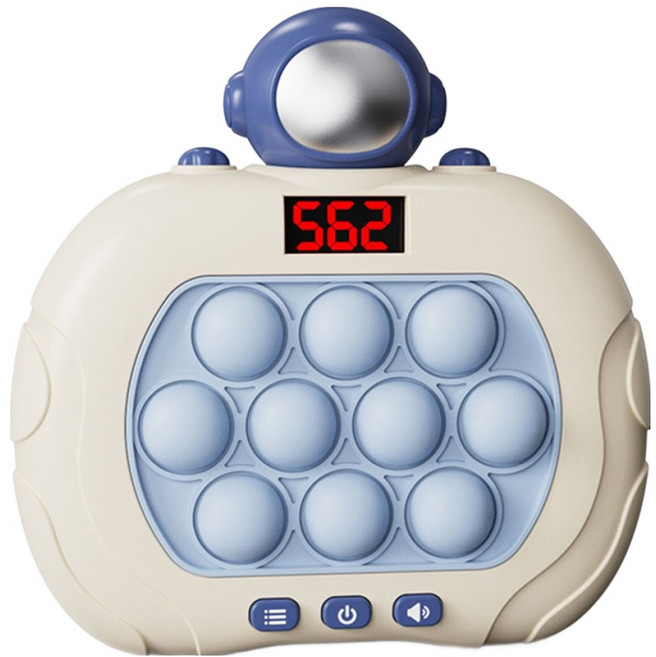 루아르모 5세대 스피드킹 미니 휴대용 팝잇 푸쉬팝 게임기, 우주인