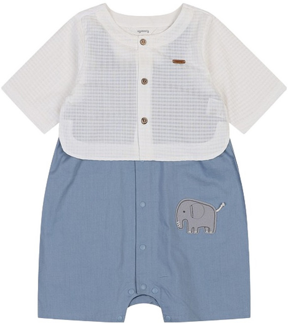 아가방 신생아용 라비오픈 나시 우주복 + 가디건 + 포장 + 쇼핑백 선물세트