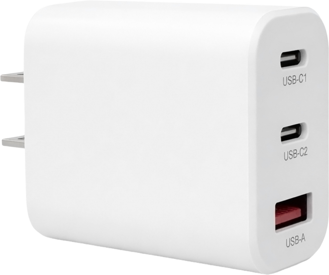 ProTap 浦拓 30W 2C1A氮化鎵充電器 GS-W30A0962, 白色, 1個