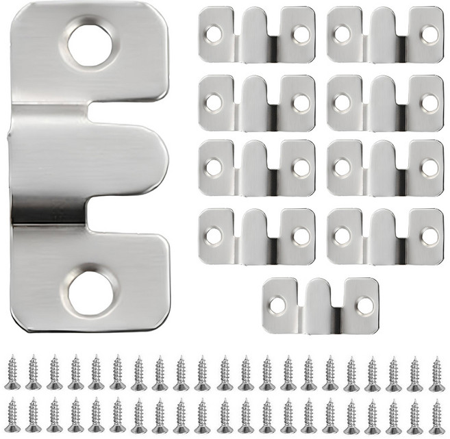 OON 스테인리스 커넥팅 마운트 브라켓 대형 10p 못 20p, 1개