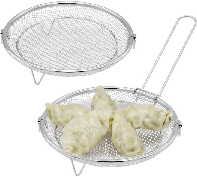 무디타 스텐 찜 채반 2p + 탈부착 전용 손잡이 세트, 1세트