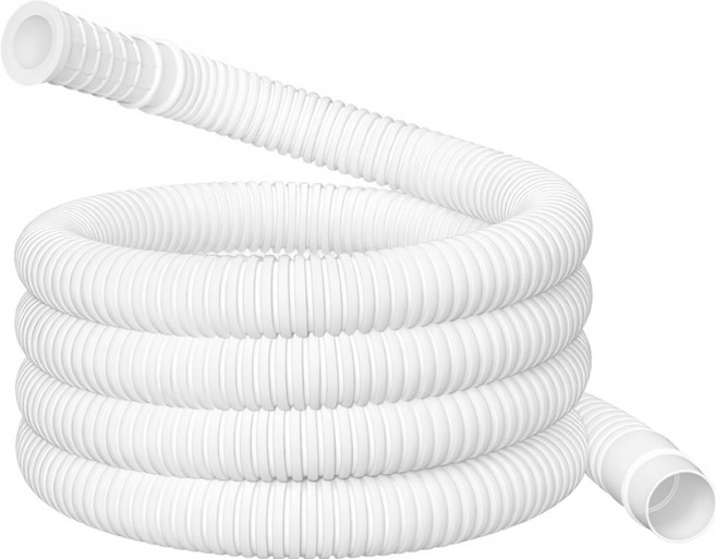 동글이 강력한 에어컨 물배출 배수호스 화이트 1m, 1개