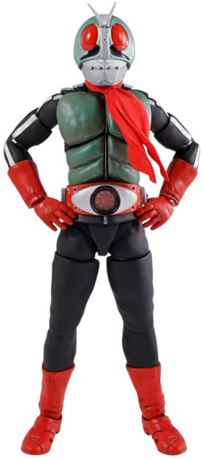 BANDAI S.H.Figuarts SHF 真骨彫製法 假面騎士 新2號 榮光的昭和騎士 可動完成品, 1個