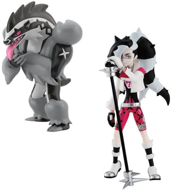 BANDAI 盒玩 精靈寶可夢 SCALE WORLD 伽勒爾地區 聶梓&堵攔熊 公仔, 1套