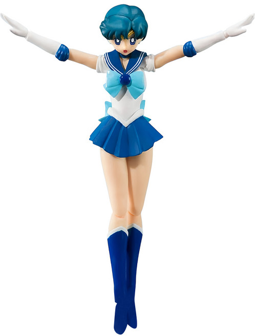 BANDAI S.H.Figuarts SHF 美少女戰士 水手水星 動畫配色版, 1個