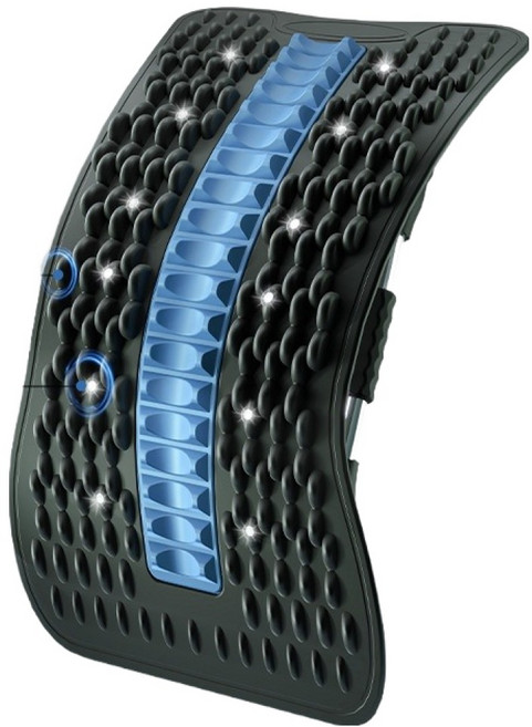 티리티티 허리 안마 지압 스트레칭 기구, 블랙 블루