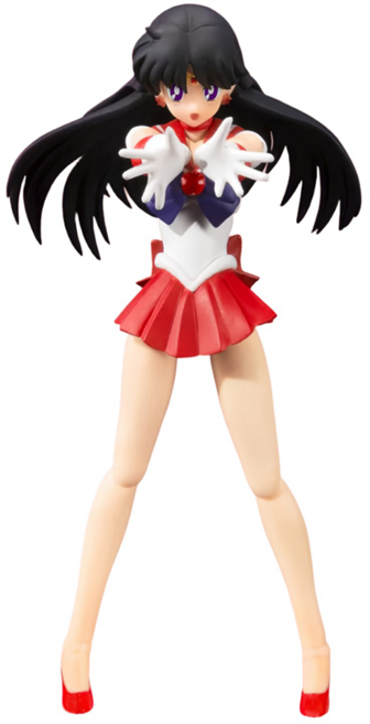 BANDAI S.H.Figuarts SHF 美少女戰士 水手火星 動畫配色版, 1個