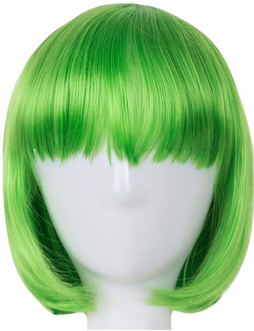 마다꾸미 단발머리 데일리 전체가발, 02 그린뱅, 1개