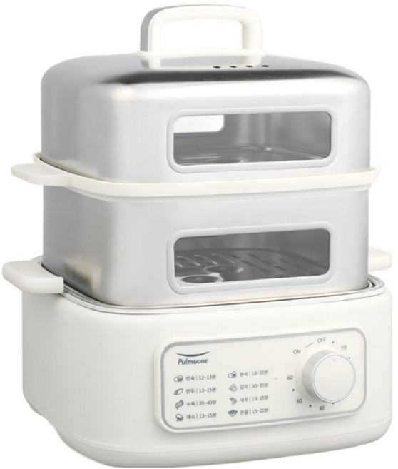 풀무원건강생활 멀티스티머 2단 전기찜기, SS29FSW2