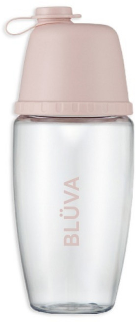 블루바 눈금표시 트라이탄 와이드캡 쉐이커, 파우더 핑크, 1개, 350ml