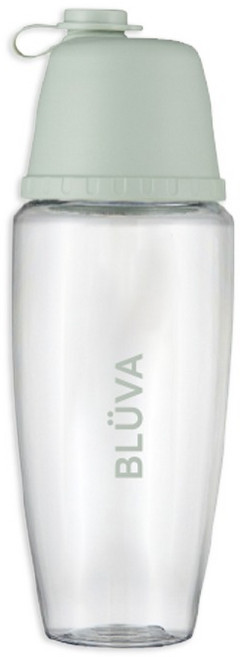 블루바 눈금표시 트라이탄 와이드캡 쉐이커, 세이지 그린, 1개, 500ml