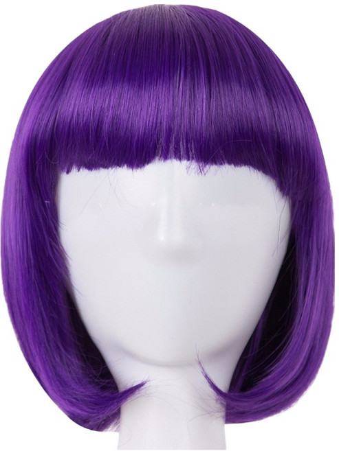마다꾸미 단발머리 데일리 전체가발, 03 퍼플뱅, 1개