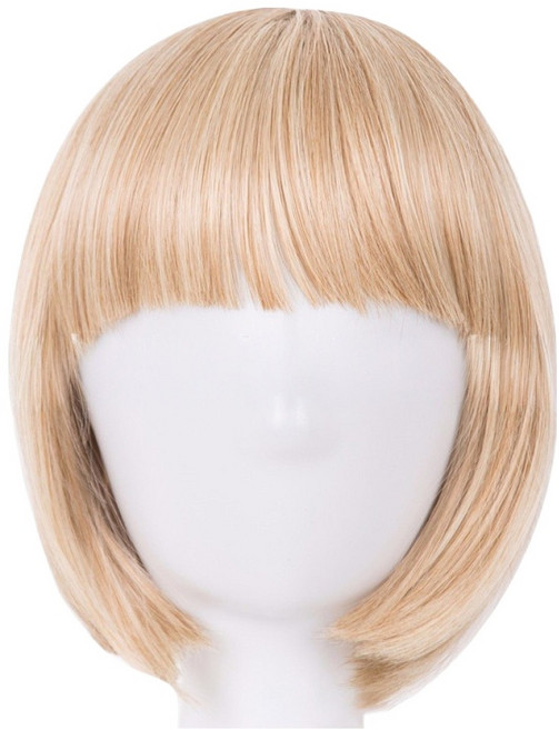 마다꾸미 단발머리 데일리 전체가발, 01 금발뱅, 1개