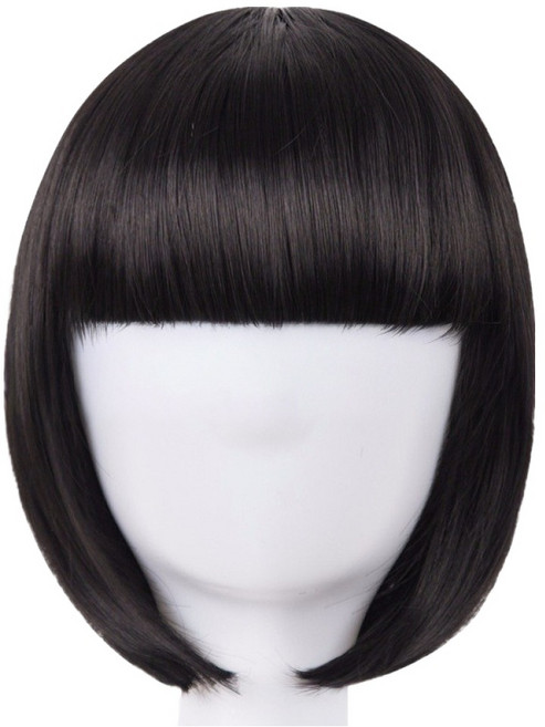 마다꾸미 단발머리 데일리 전체가발, 08 블랙뱅, 1개