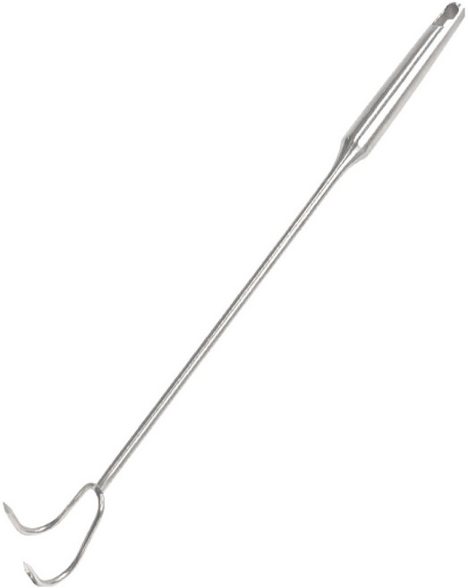 월드크린 더블 스텐 핸들 갈고리 50cm, 1개